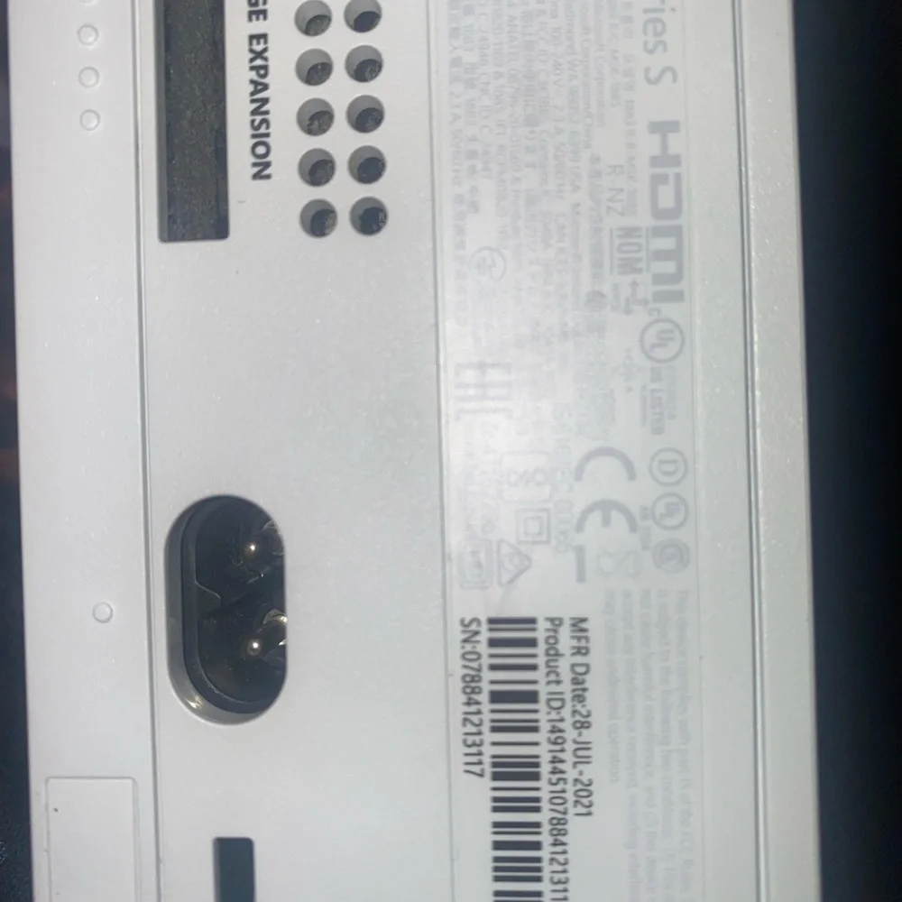 Xbox White and Black Console